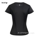 T-Shirt Wicking Dry Fit Feminina justa